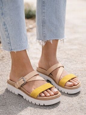 Botkier New York Leather Sandals — Size 8.5